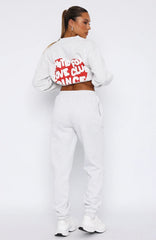 Love Club Sweatpants Grey Marle