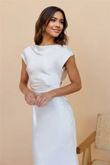Siren Melody Maxi Dress Champagne