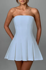Bryony Mini Dress - Blue