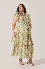 Imelda One Shoulder Maxi Dress