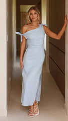 Simone Maxi Dress - Light Blue