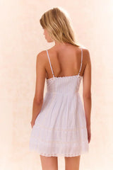 Docila Cotton Striped Dress - VINTAGE VOYAGE